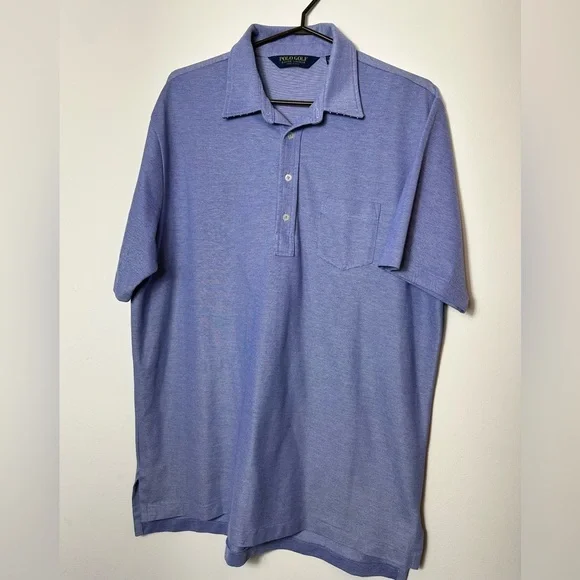 Ralph Lauren Blue Polo Shirt XL Ptp 23 - Picture 1 of 9